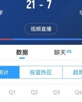 攻防压制！北京大学首节21-7领先华侨大学14分 管子煜独得13分