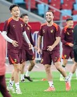 记者：以目前国足的实力也不要有太高的预期，还是平常心吧