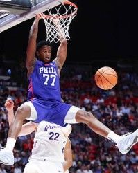 选对人了！76人新科探花郎在夏联首秀中就打出了统治级的表现？