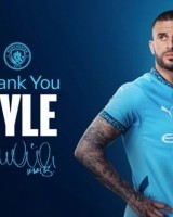 曼城官网发文告别沃克：8年蓝月生涯结束，祝未来一切顺利！